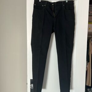 Levi's men's commuter black jeans